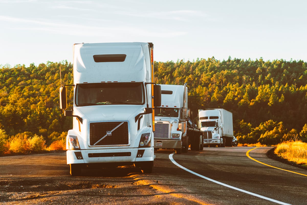 TNB TRUCKING LLC tractor on a dedicated run
